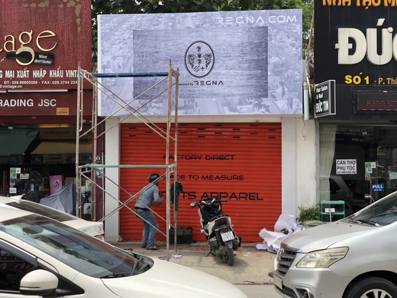 Thi Công Biển Hộp Đèn Quảng Cáo