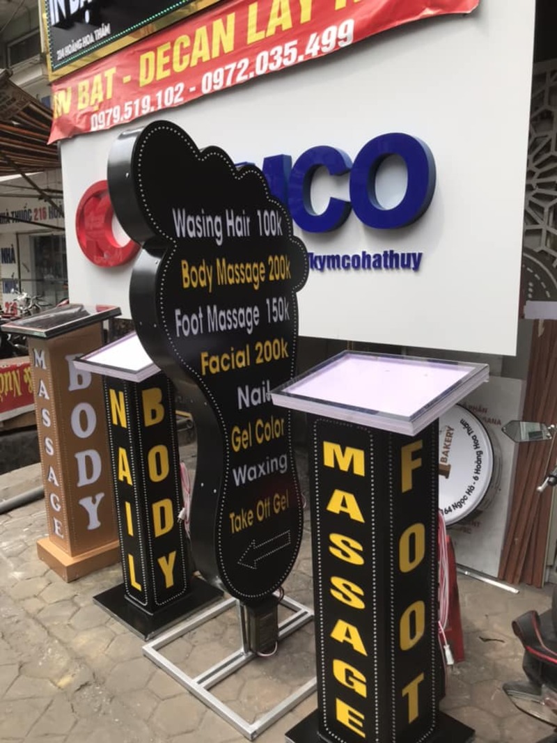 Thi Công Biển Hộp Đèn Quảng Cáo