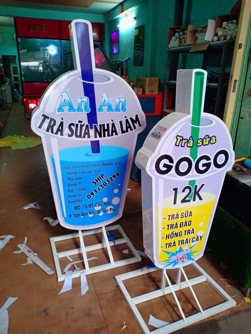 Thiết Kế Biển Hộp Đèn Quảng Cáo Đẹp