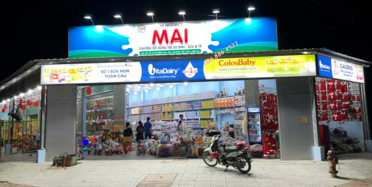 Thiết Kế Bảng Hiệu Tạp Hóa