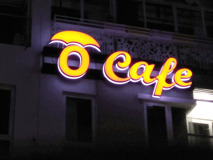 Thiết Kế Bảng Đèn LED Quán Cafe Đẹp