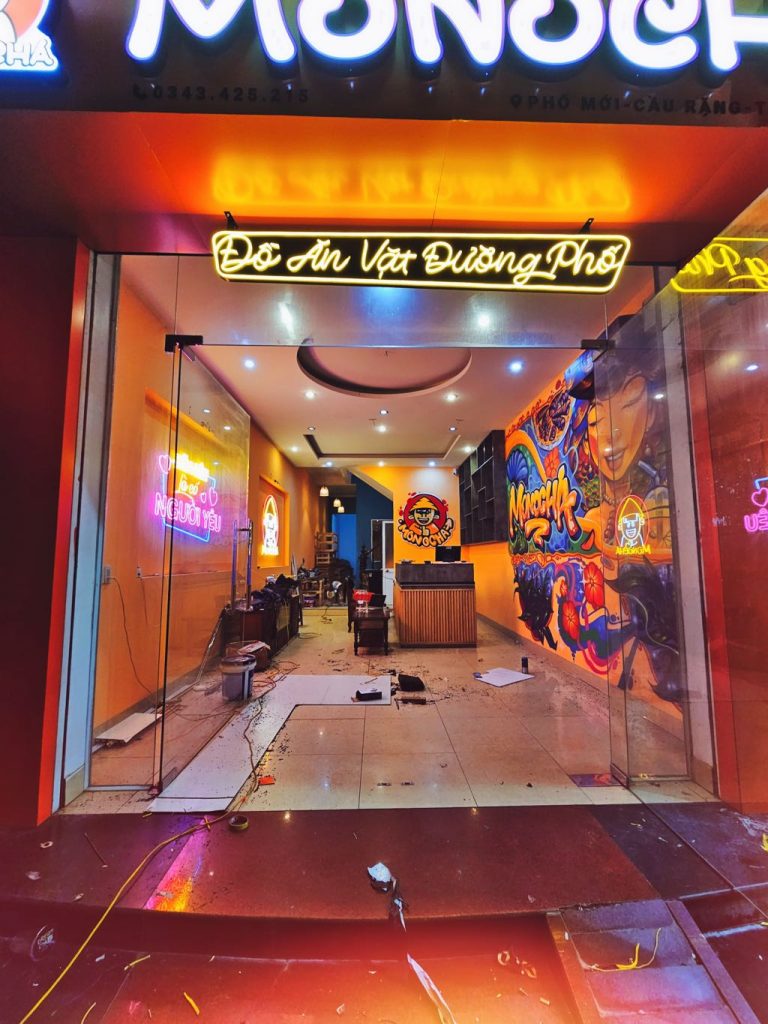 Thiết Kế Biển Quảng Cáo Phát Sáng