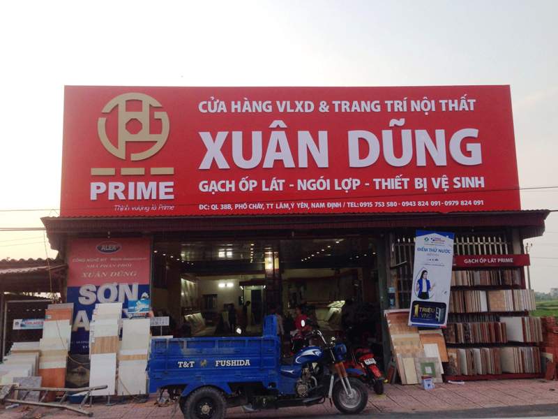 Thi Công Bảng Hiệu Nhà Phân Phối