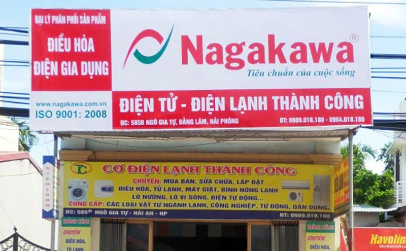 Thiết Kế Bảng Hiệu Nhà Phân Phối