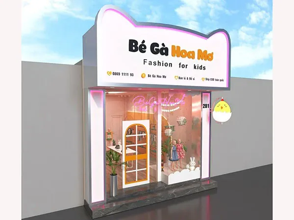 Thiết Kế Bảng Hiệu Nhà Phân Phối