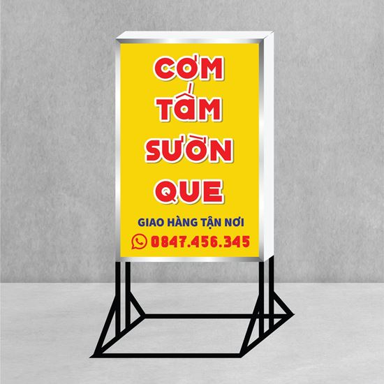 Hộp Đèn Quảng Cáo Đứng