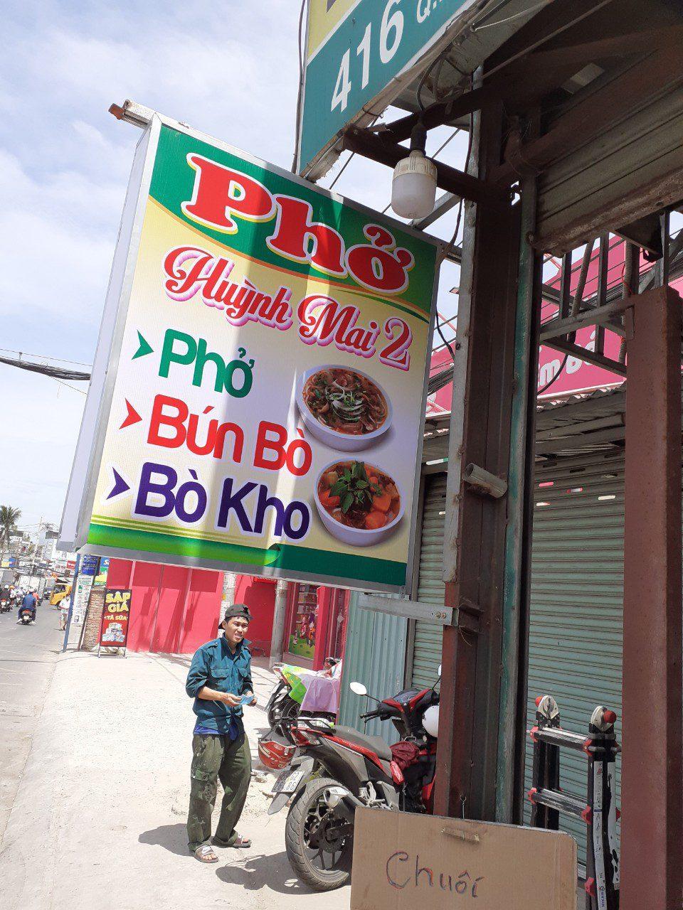 Hộp Đèn Quảng Cáo Đứng