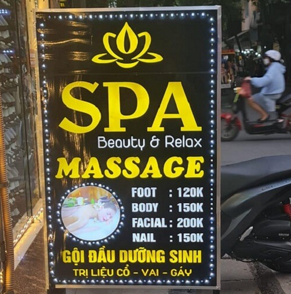 Thiết Kế Hộp Đèn Quảng Cáo Đứng