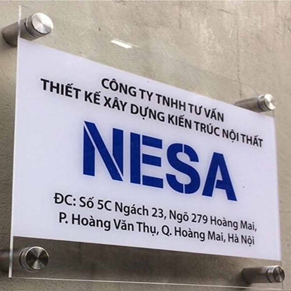 Bảng Hiệu Công Ty Xây Dựng