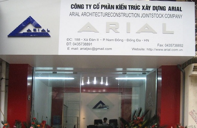 Bảng Hiệu Công Ty Xây Dựng