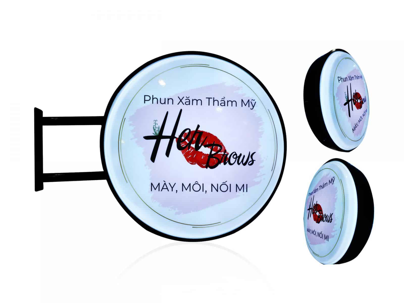 Thiết Kế Hộp Đèn Bảng Hiệu Quảng Cáo