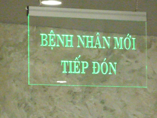 Bảng Hiệu Mica Đèn LED