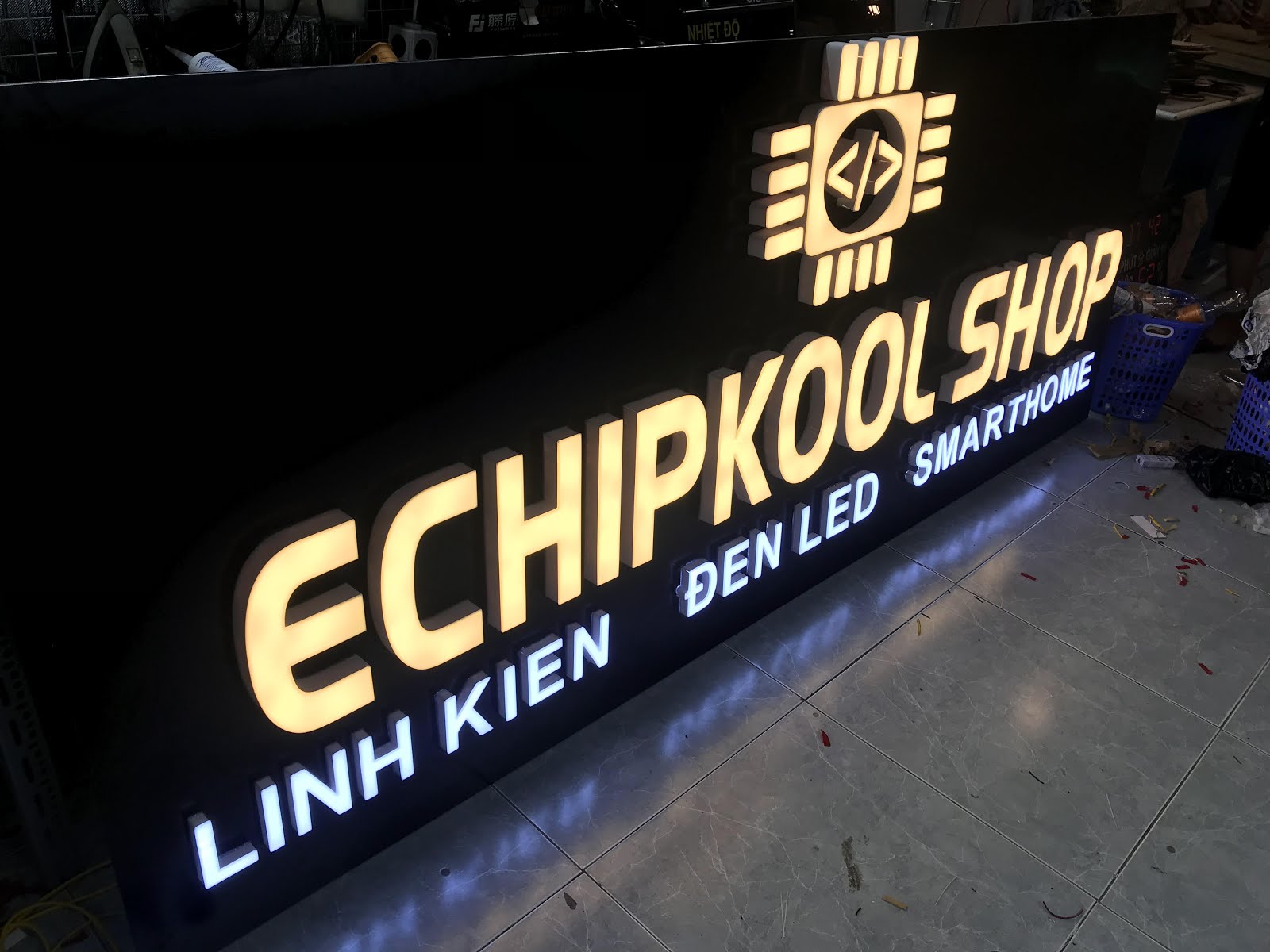 Thiết Kế Biển Quảng Cáo Chữ Nổi Mica