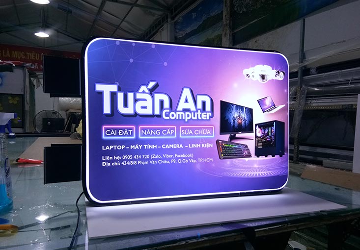 Thiết Kế Hộp Đèn Giá Rẻ