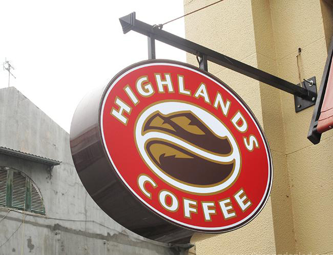 Thiết Kế Hộp Đèn Quán Cafe