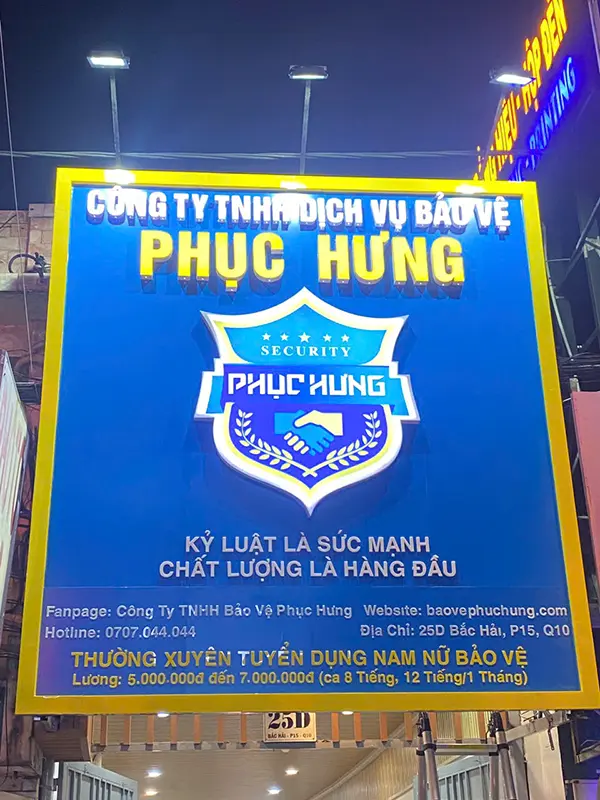 Làm Bảng Quảng Cáo Giá Rẻ Tại TP.HCM