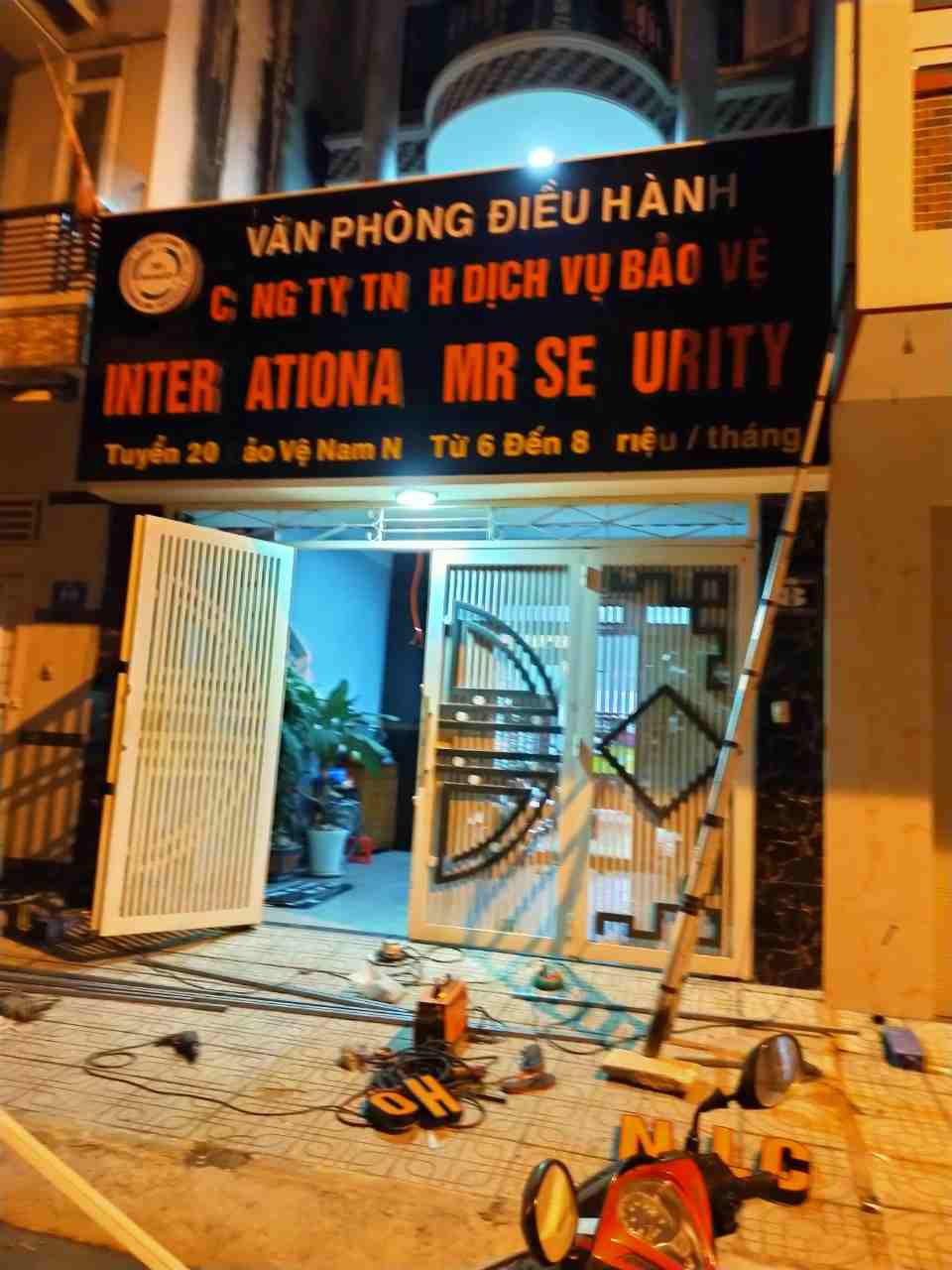 Thiết Kế Bảng Hiệu Công Ty Bảo Vệ