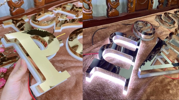 Thi Công Chữ Nổi Inox