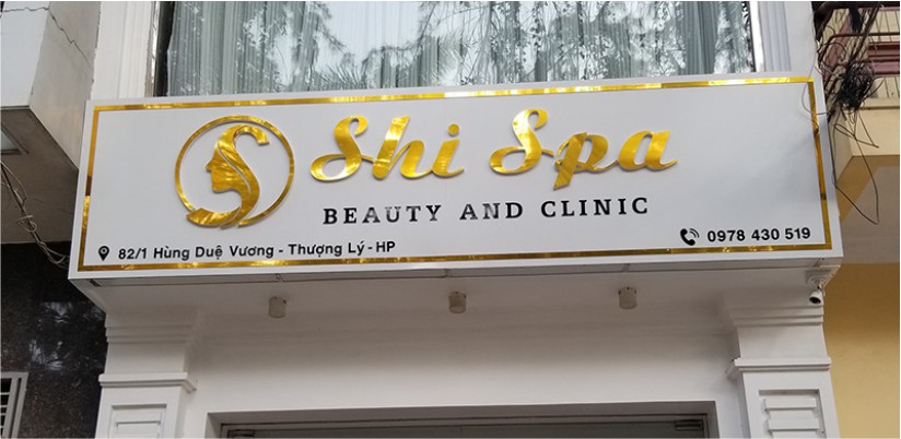 Thiết Kế Bảng Hiệu Alu Gương Sang Trọng