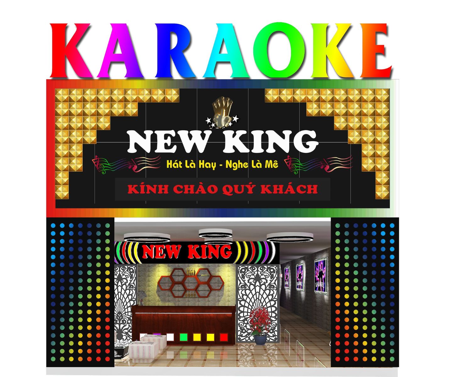 Biển Hiệu Quán Karaoke Đẹp
