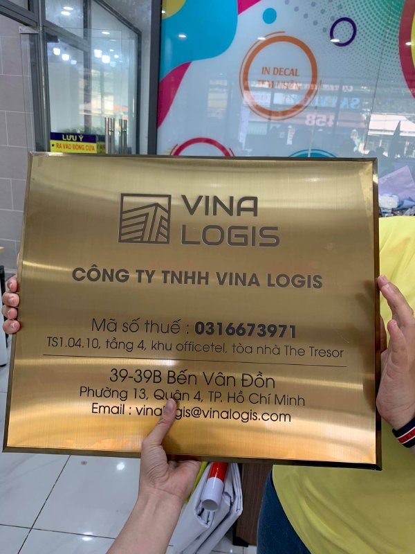 Thiết Kế Bảng Hiệu Inox TP.HCM