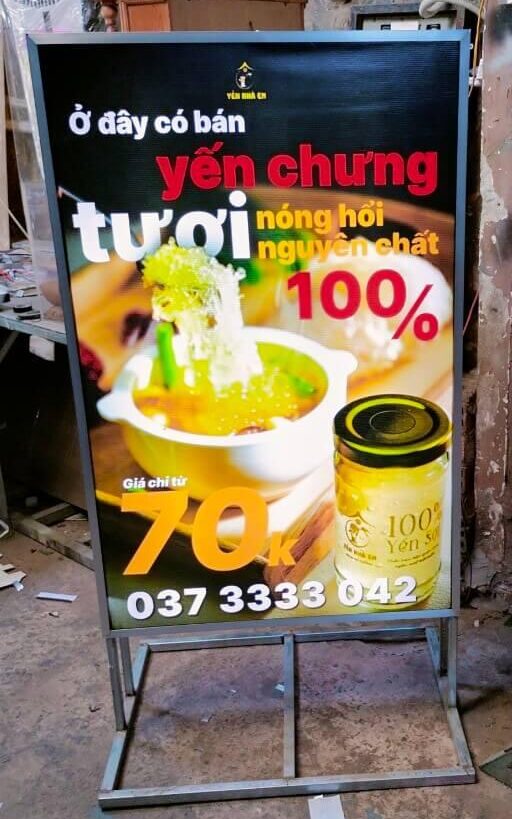 Thi Công Standee Khung Sắt TP.HCM