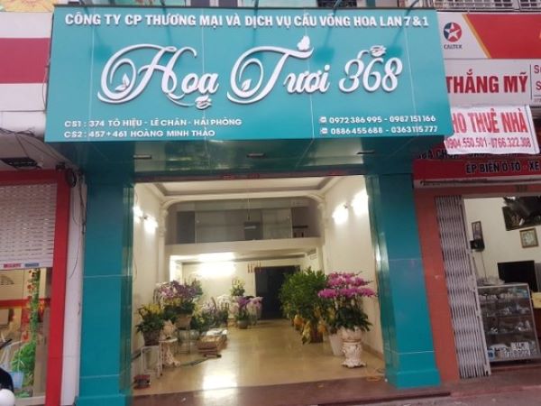 Bảng Hiệu Cửa Hàng Hoa Đẹp