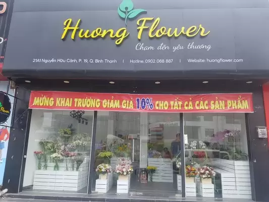 Thi Công Bảng Hiệu Cửa Hàng Hoa Đẹp & Bền