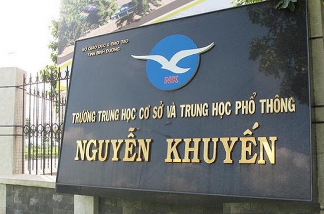 Thi Công Bảng Hiệu Trường Học Đẹp, Bền, Đúng Chuẩn