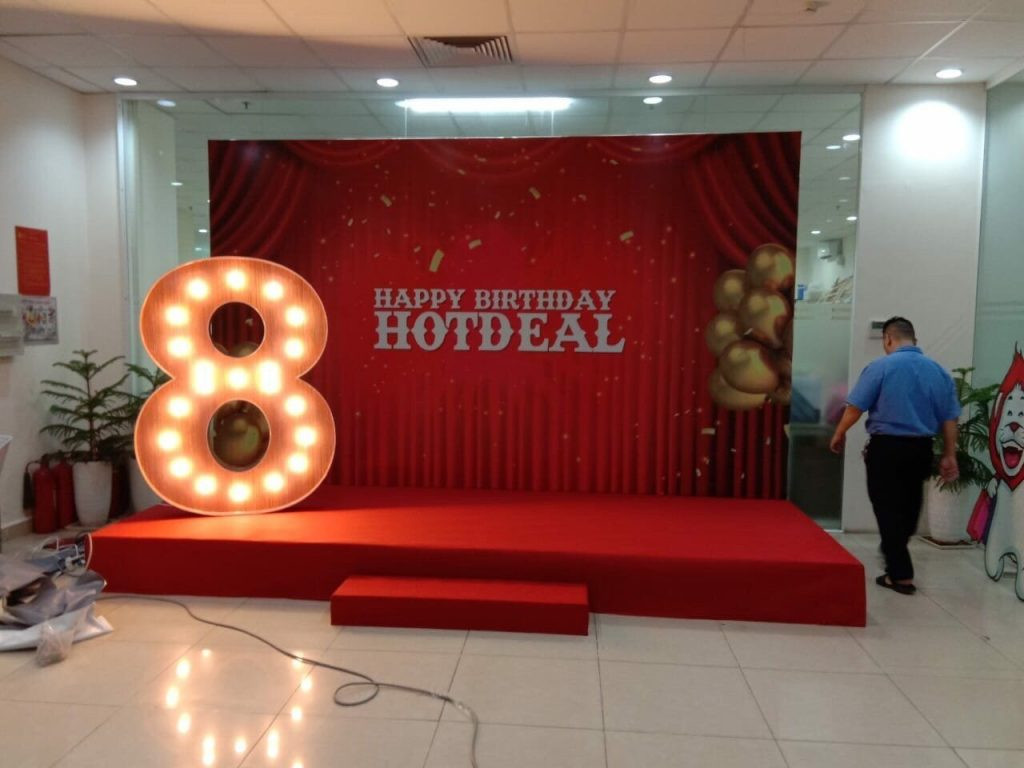 Thi Công Backdrop Triển Lãm