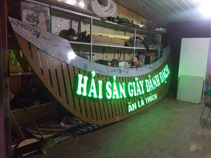 Thiết Kế Biển Chữ Nổi