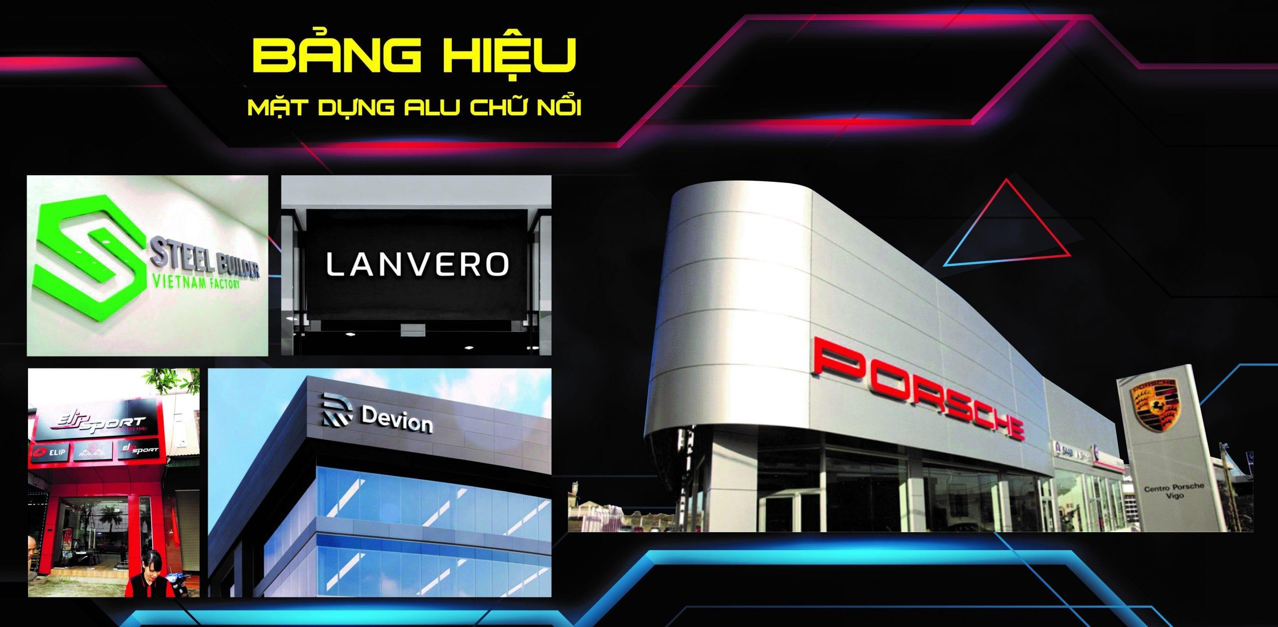 Thiết Kế Bảng Hiệu Alu Chuyên Nghiệp