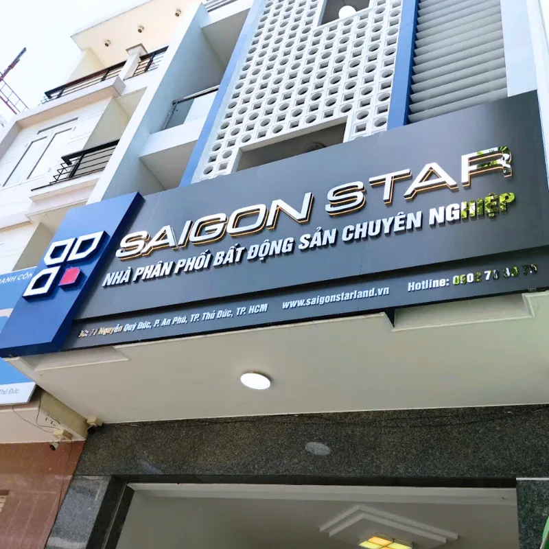 Thiết Kế Biển Chữ Nổi Đẹp