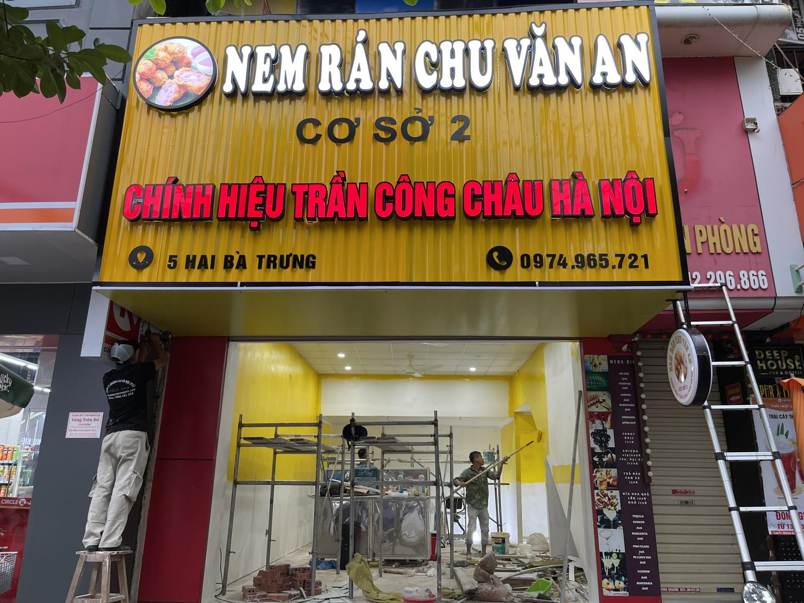 Thi Công Biển Mica Chữ Nổi