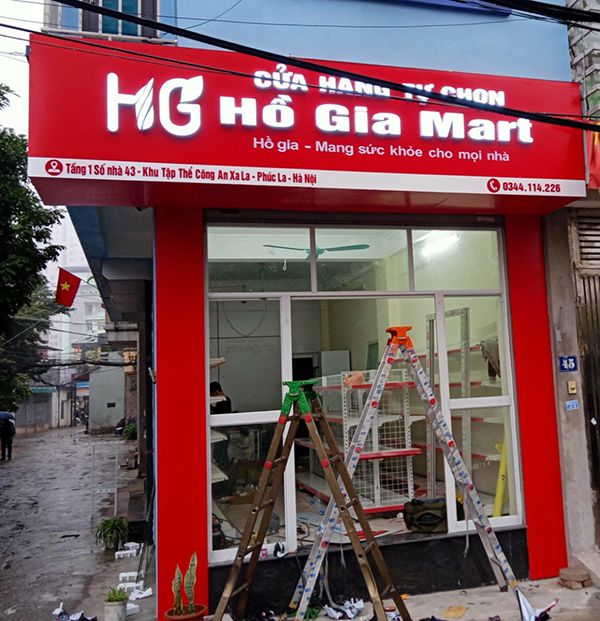 Thiết Kế Bảng Hiệu Tiệm Tạp Hóa