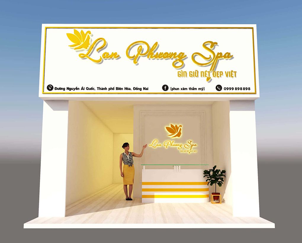 Thiết Kế Bảng Hiệu Gắn Tường Chuyên Nghiệp