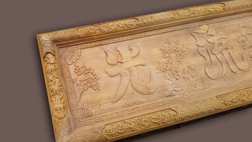 Thi Công Bảng Hiệu Khắc Gỗ Chuyên Nghiệp