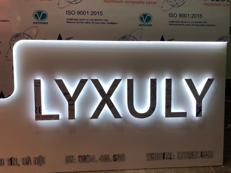 Bảng Hiệu Chữ Nổi Chân Nhôm Đẹp
