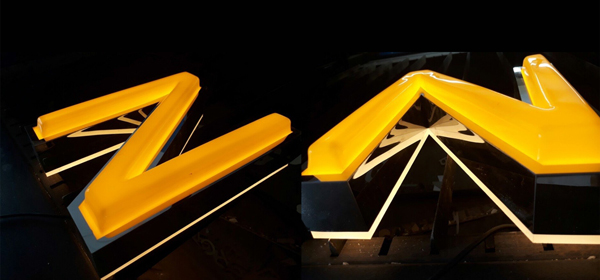 Thi Công Bảng Hiệu Chữ Nổi Chân Nhôm