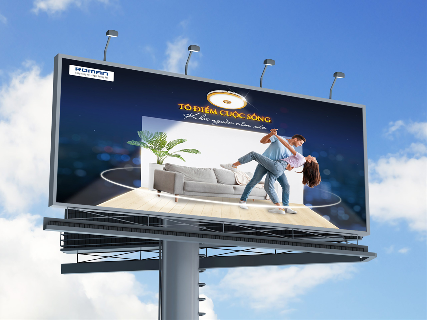 Thi Công Biển Quảng Cáo Đèn