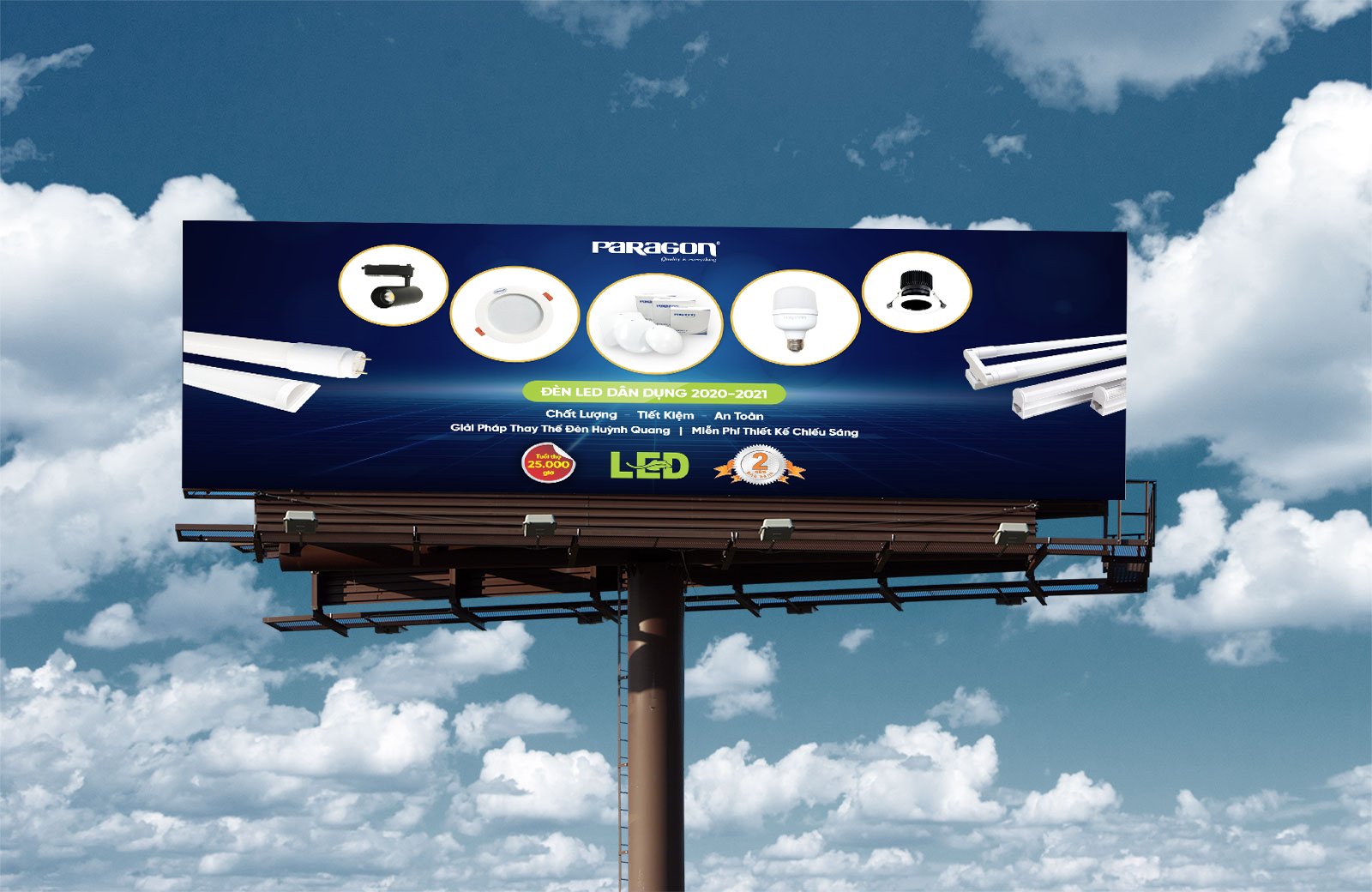 Thiết Kế Biển Quảng Cáo Đèn