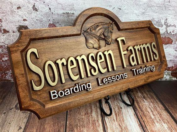 Mẫu Bảng Hiệu Khắc Gỗ Đẹp