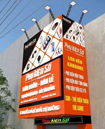 Bảng Quảng Cáo Điện Thoại Đẹp