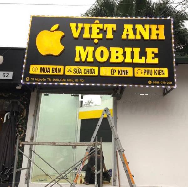 Thiết Kế Bảng Quảng Cáo Điện Thoại Đẹp