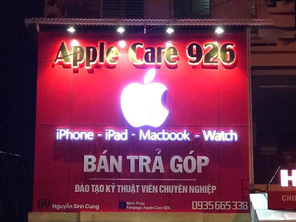 Thiết Kế Bảng Quảng Cáo Điện Thoại Đẹp