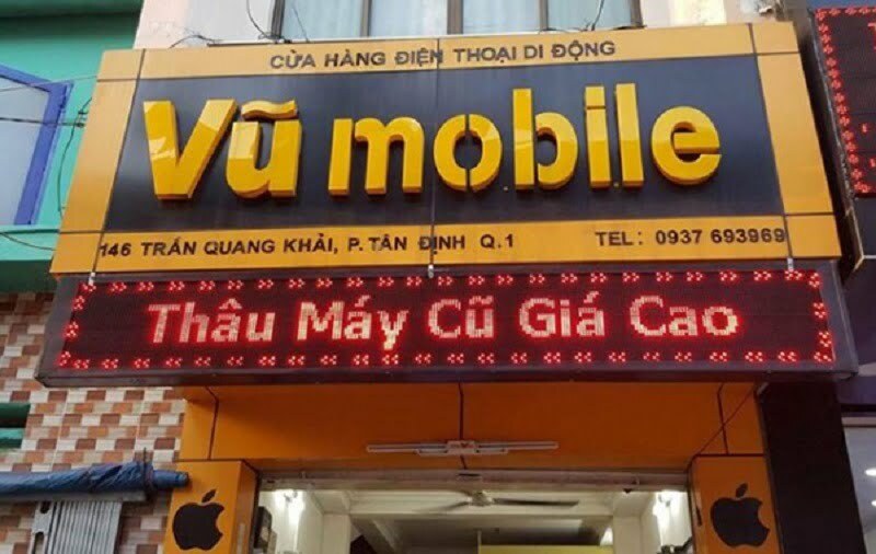 Thiết Kế Bảng Quảng Cáo Điện Thoại Đẹp