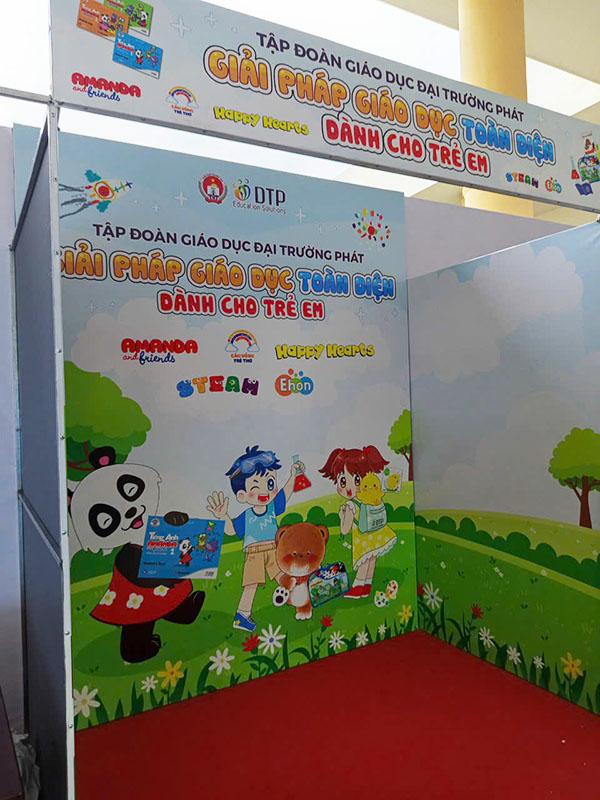 Thi Công Backdrop Gian Hàng Chuyên Nghiệp