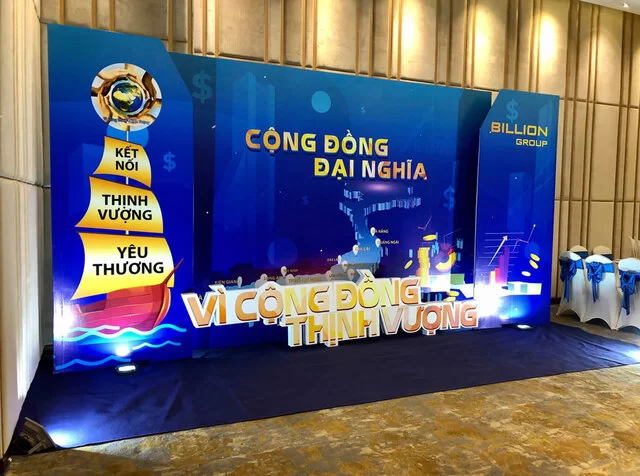 Thiết Kế Backdrop Gian Hàng Chuyên Nghiệp