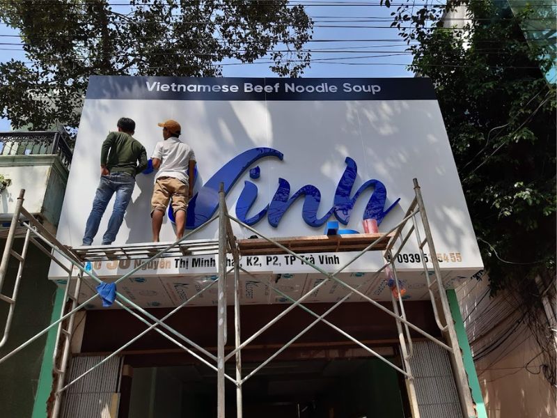 Thi Công Biển Hiệu Quảng Cáo Chuyên Nghiệp