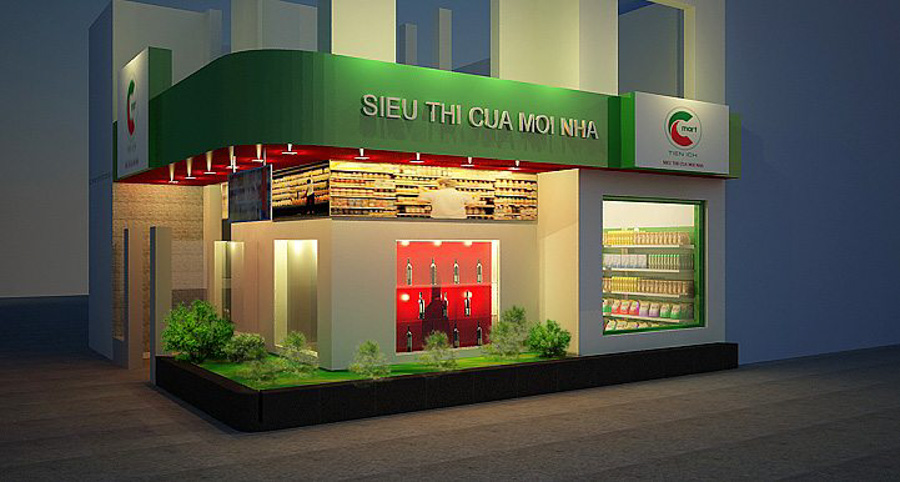 Thiết Kế Bảng Hiệu Siêu Thị Đẹp